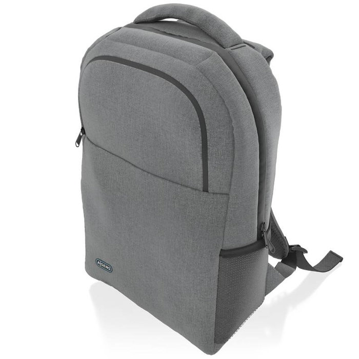 Aisens Mochila Premium ASBG-BP083-GR para Portátiles de 15,6 pulgadas, Gris